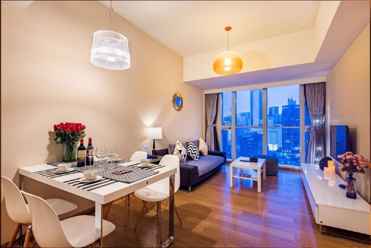 S6 Service Apartment（Chengdu Chunxi Road Taikoo Li Branch） Exteriör bild