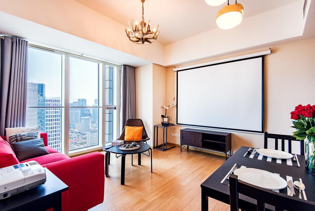 S6 Service Apartment（Chengdu Chunxi Road Taikoo Li Branch） Exteriör bild