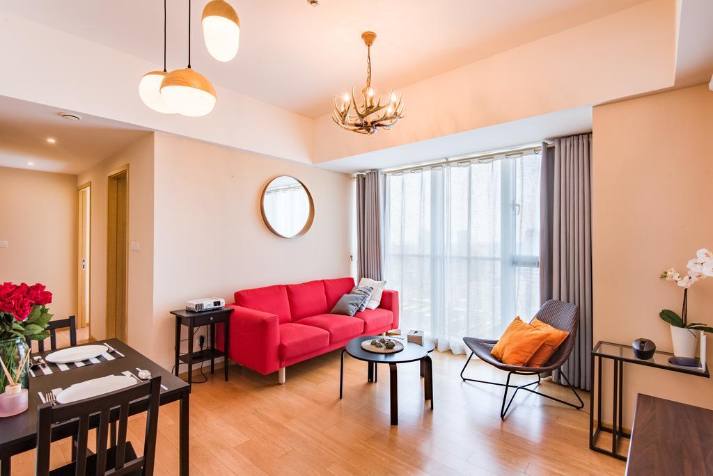 S6 Service Apartment（Chengdu Chunxi Road Taikoo Li Branch） Exteriör bild