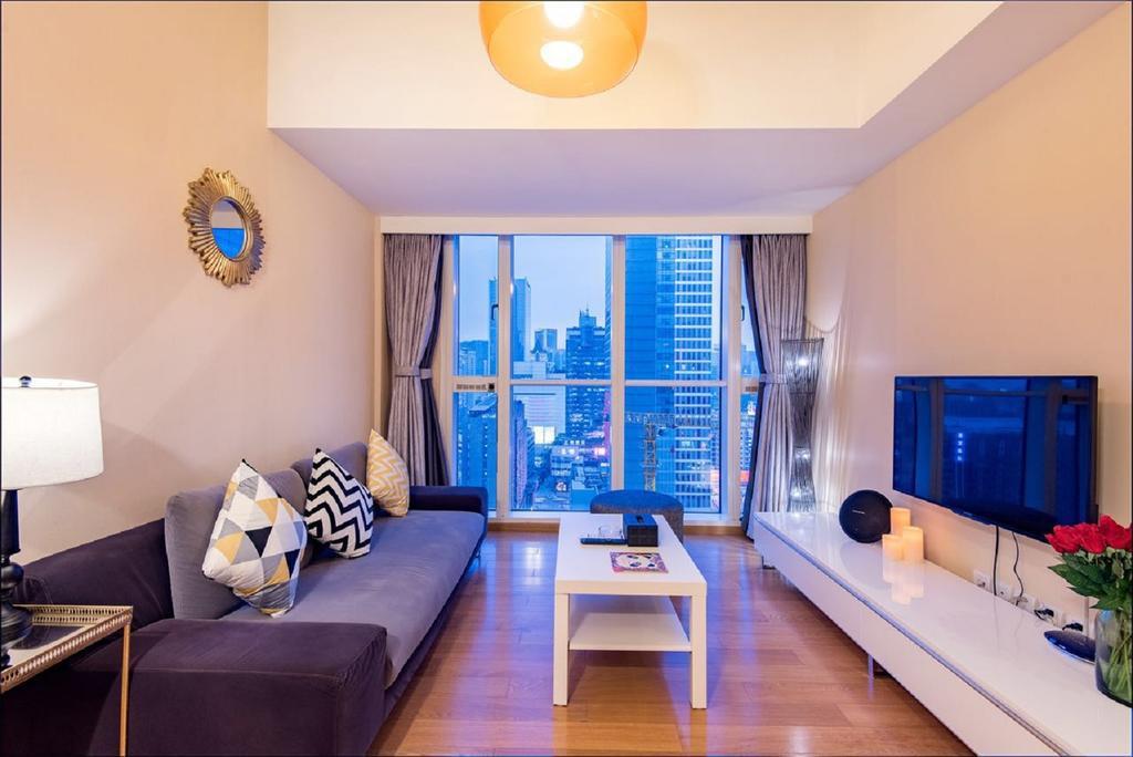 S6 Service Apartment（Chengdu Chunxi Road Taikoo Li Branch） Exteriör bild